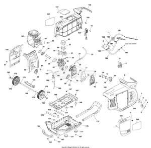 Part Location Diagram of 705467 Briggs and Stratton Avr